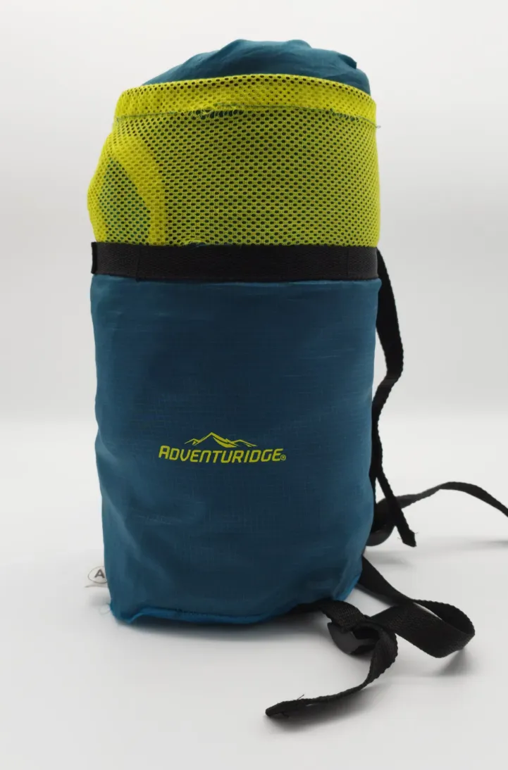 Adventuridge Mumien-Schlafsack, petrol mit Verpackung - 210cm – Bild 3