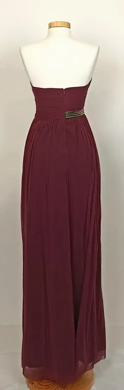 Asos Maxi-Abendkleid weinrot Gr. S - Bild 2