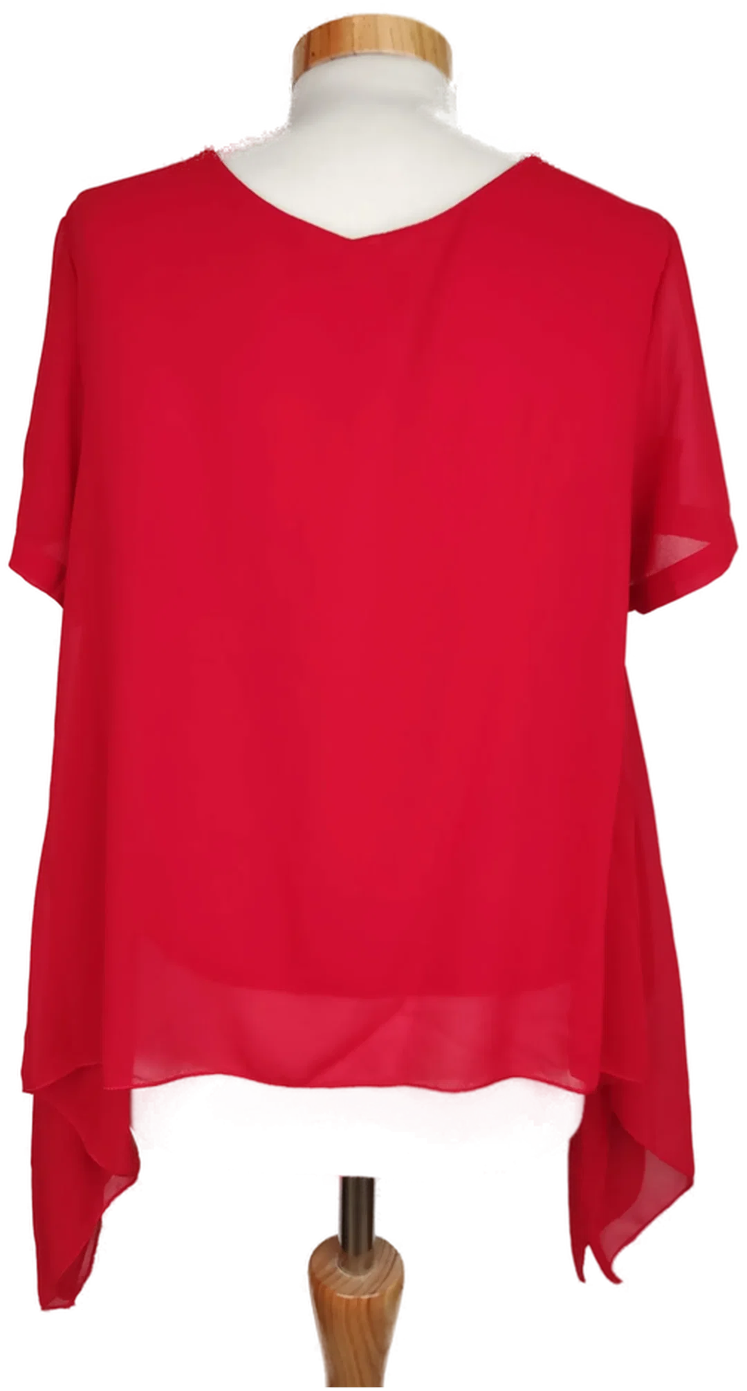Moda Fashion Damen Kurzarmshirt rot - M/38 – Bild 2