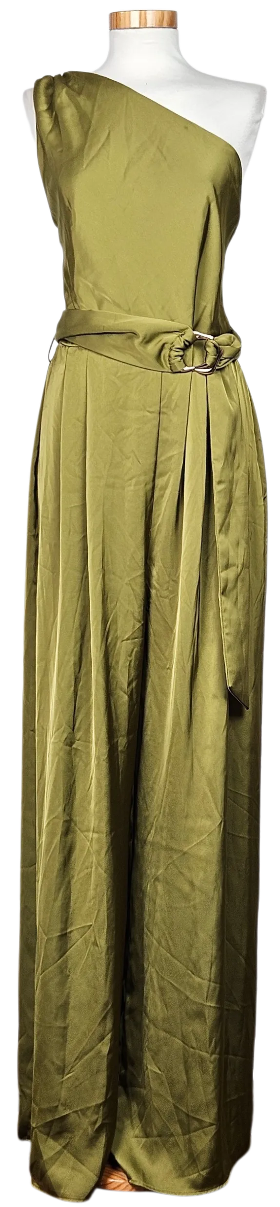 ZARA Damen Jumpsuit, grün - Gr. XL  - Bild 1