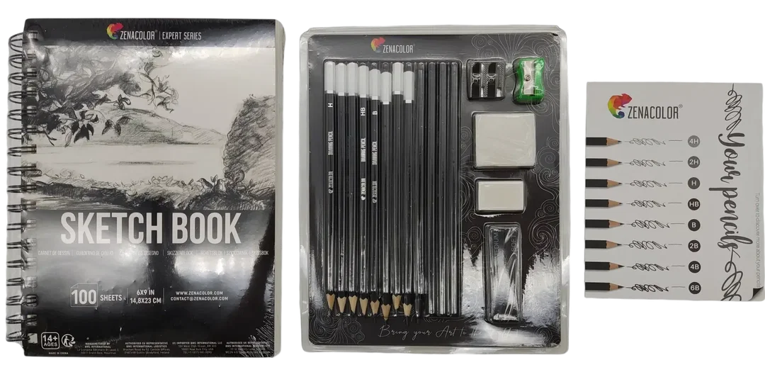 Sketch Kit - Zeichen-Set - Zenacolor® | Expert Series – Bild 2