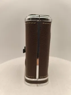 Leniere, Wecker mit Lederhülle, Deko, Retro, Vintage, Midcentury - Bild 3