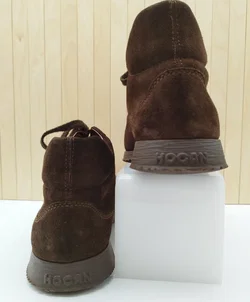 Hogan Wildleder Boots Braun Gr. 9,5 | Herbstbegleiter – Vorschau 3
