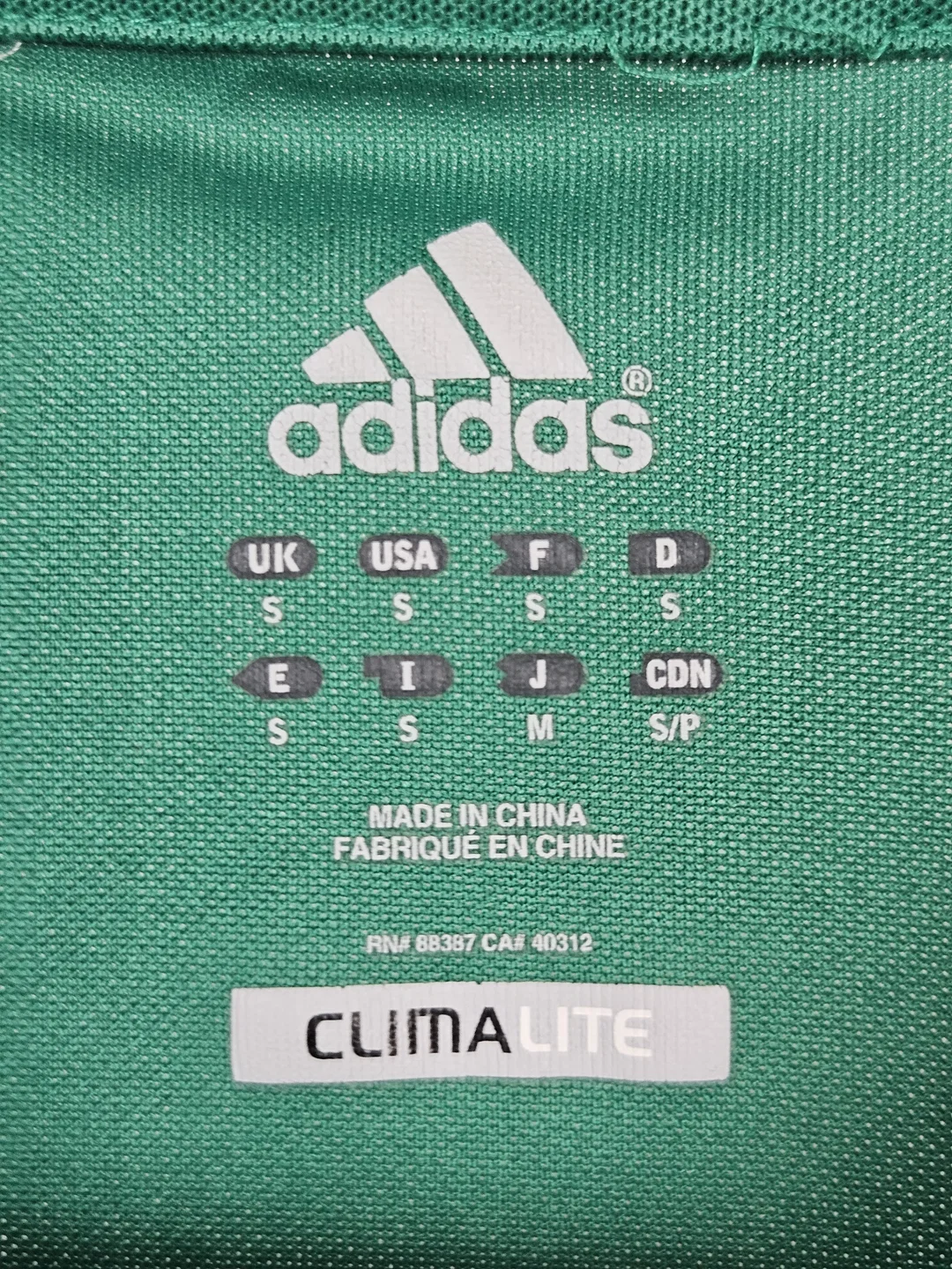 Adidas Rapid Herren Fussball Trikot, grün - Gr. S – Bild 3