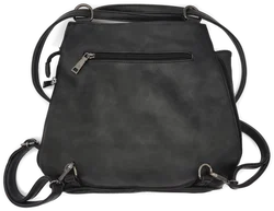 Michael Giss Damen Handtasche Citybag schwarz Made in Italy - Bild 3