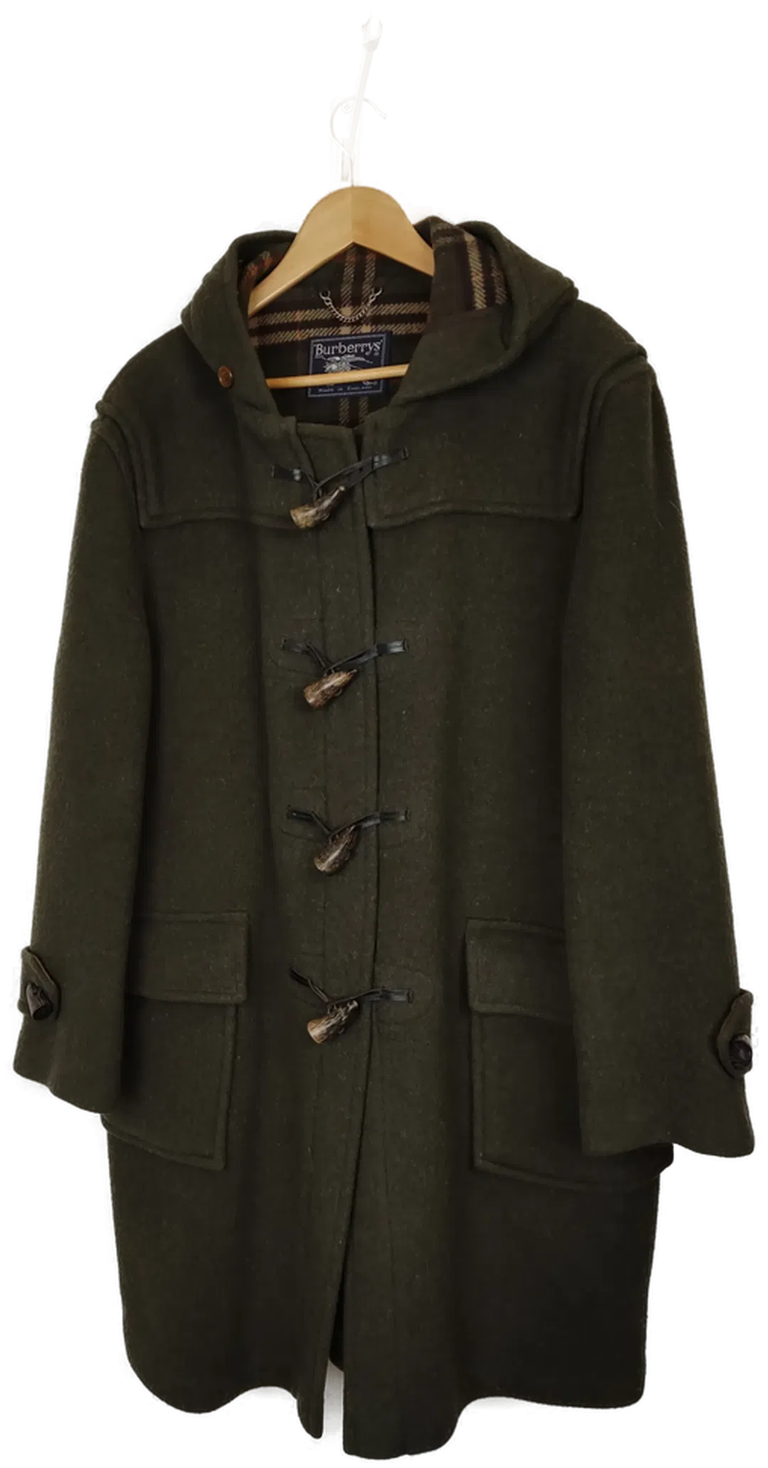 Burberrys Damen Dufflecoat grün  - Bild 1