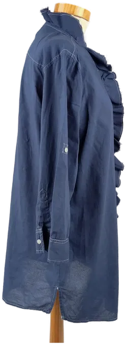 ESPRIT 2-teiliges Damenblusen-Set, dunkelblau - Gr. 44 - Bild 2