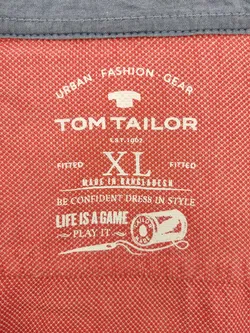 Tom Tailor Herren Hemd rot Gr.XL - Bild 4