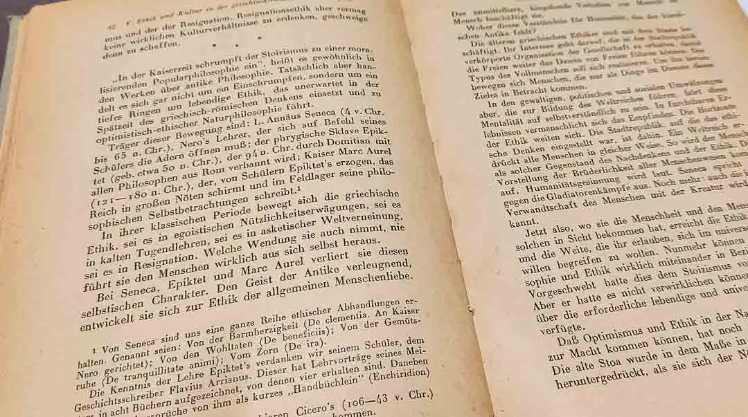 Albert Schweitzer - Kultur und Ethik 7. Auflage 1948 Leinenausgabe – Bild 2