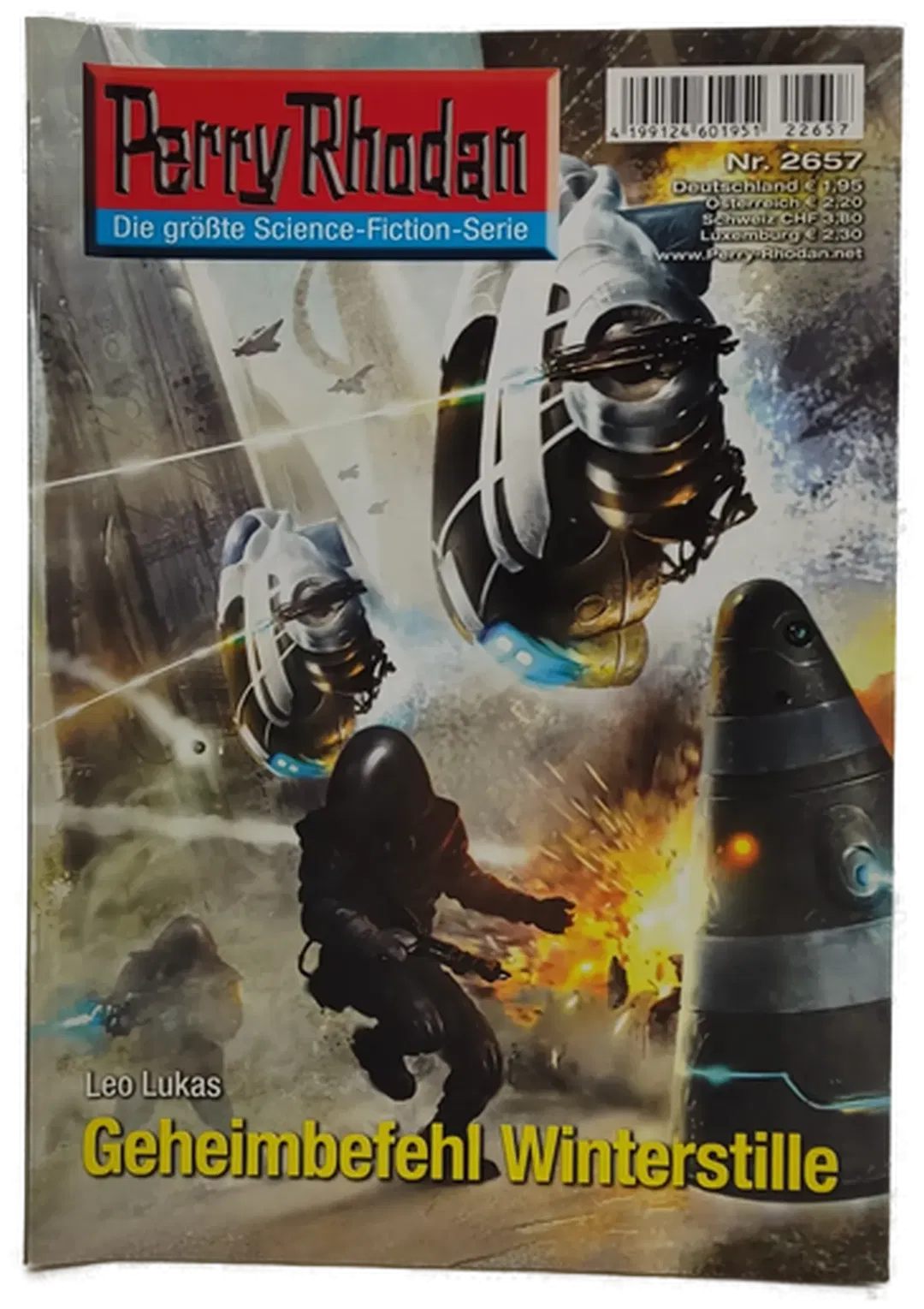 Romanheft Perry Rhodan Geheimbefehl Winterstille Erstauflage Nr.2657 - Bild 2