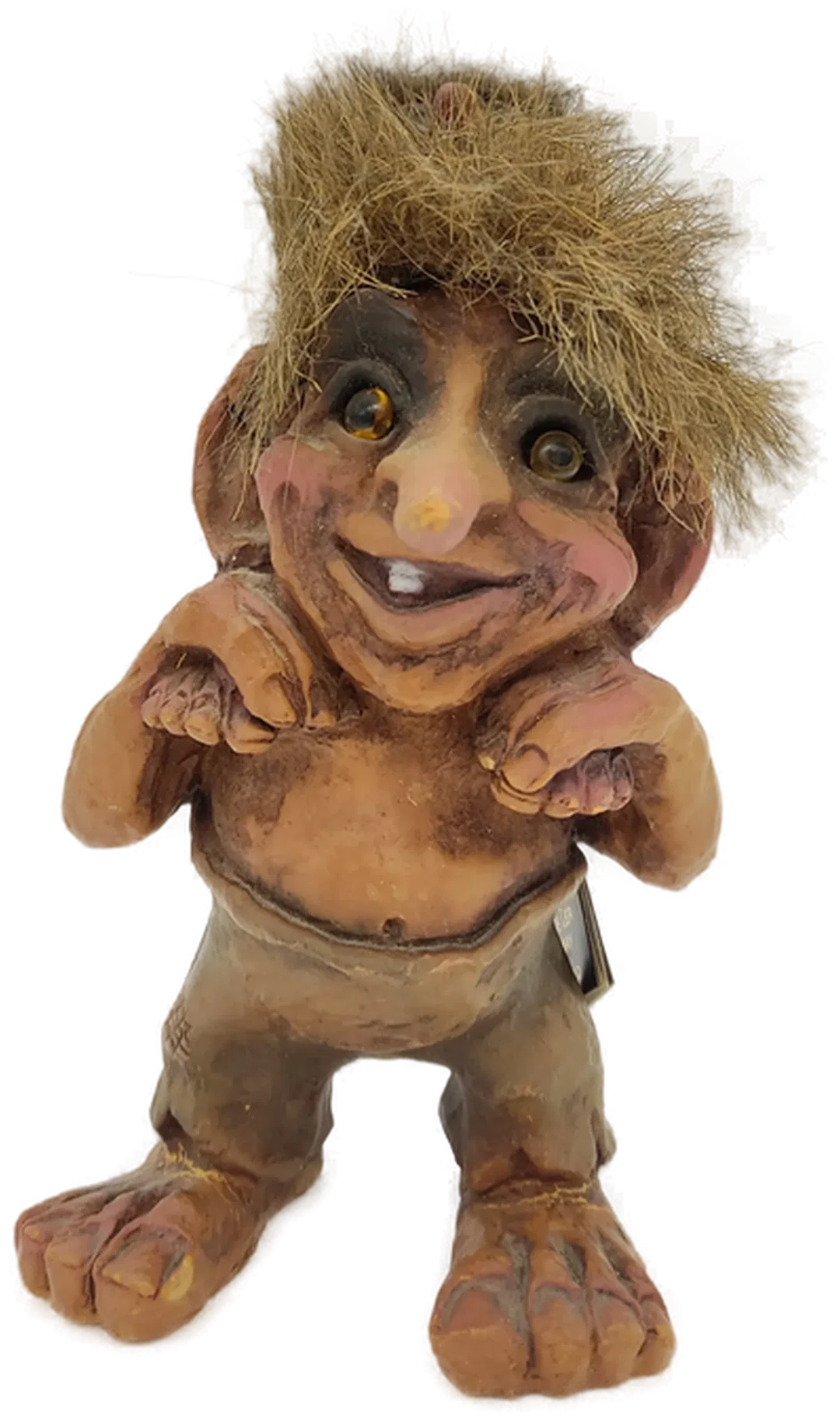 Nyform Troll Mann mit Kind #178 Handmade - Bild 1