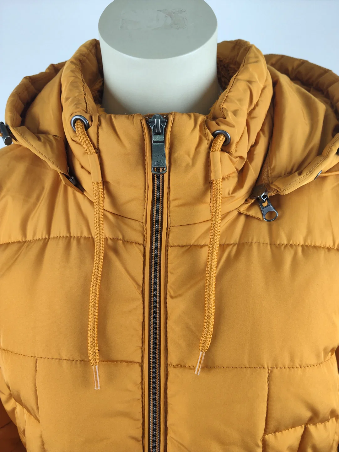 Damenjacke Größe 40 aus Polyester in Senfgelb | Winter-Chic – Bild 2