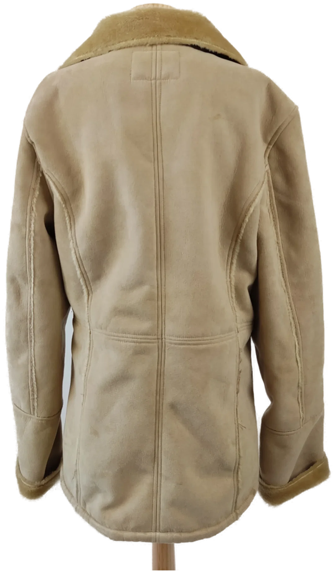 Saix Damen Mantel hellbraun - L 42/44 – Bild 3