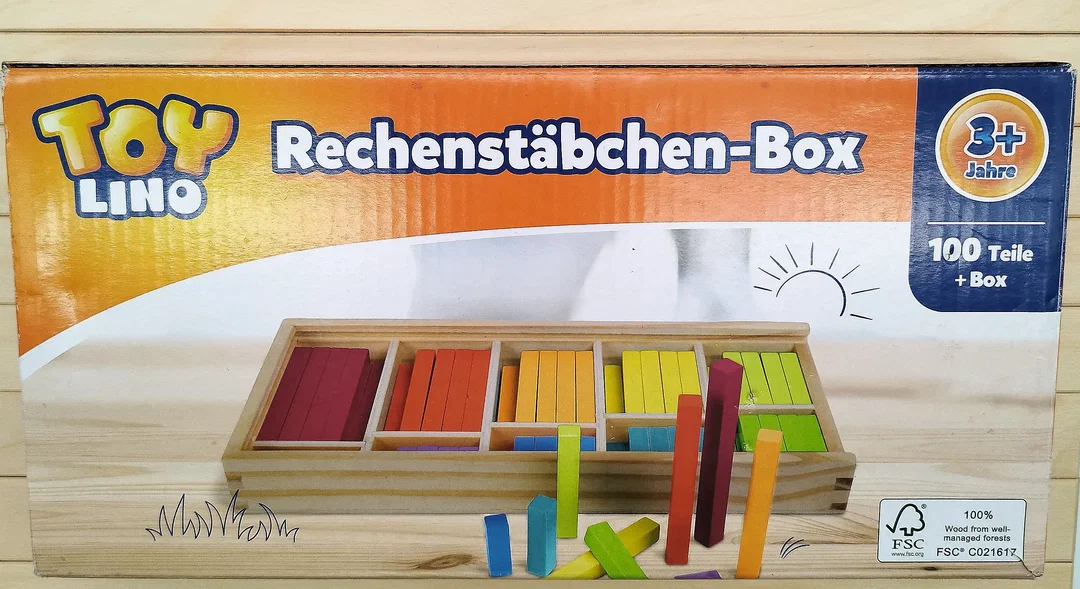 Rechenstäbchen Toylino Holz | Spielend Zahlen Entdecken - Bild 4