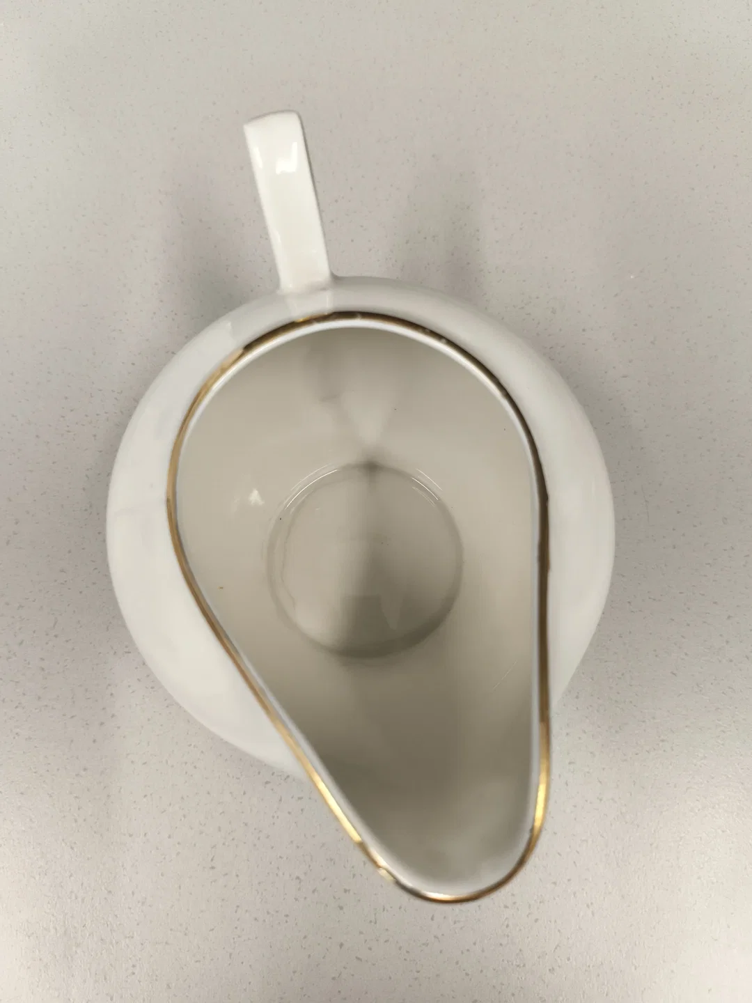 Milchkännchen Goldrand, vintage 50er – Bild 3
