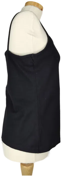  casall Damen T-Shirt Träger mit gestickter Blüte schwarz- L/40 - Bild 3