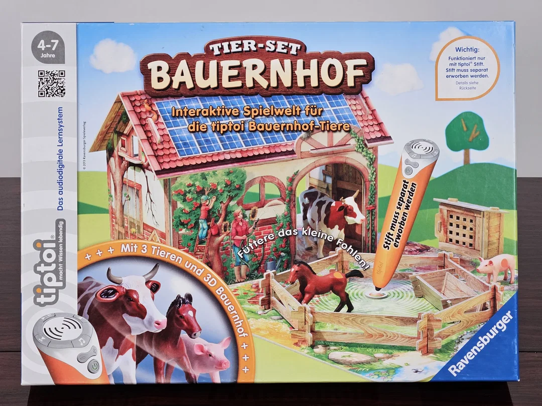 tiptoi® TIER- SET BAUERNHOF - Lernspiel - Ravensburger - Bild 1