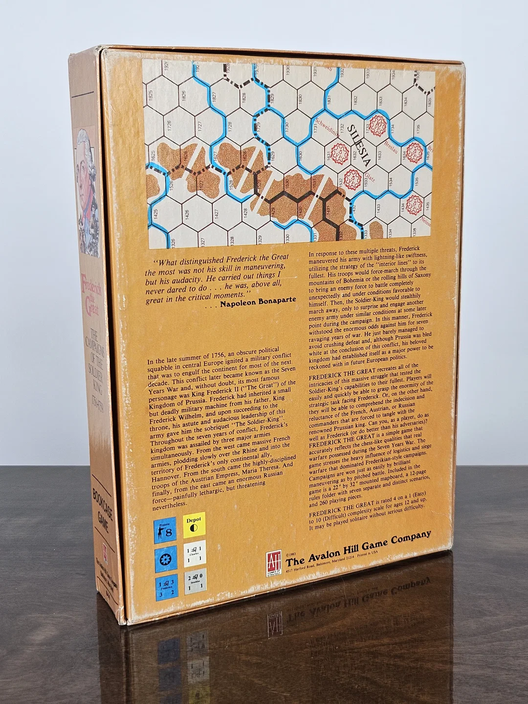 Frederick the Great - Vintage Gesellschaftsspiel - The Avalon Hill Game Company  – Bild 2
