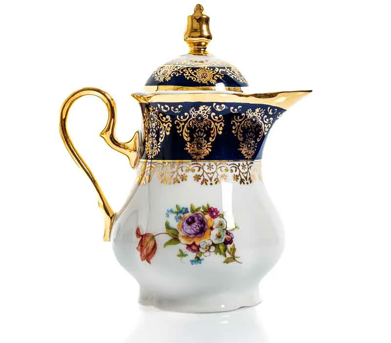 Leander 1946 China de Boheme Tee Kaffee mit Zuckerschüssel – Bild 2