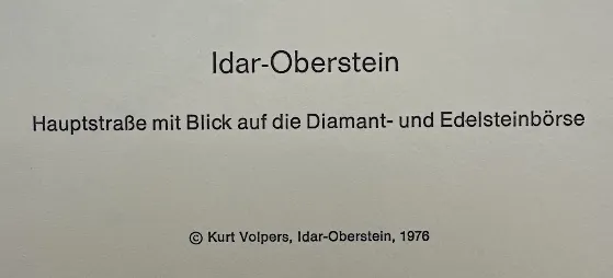 Prof. Horst Römer - Bildermappe - Idar-Oberstein 1976 – Bild 12