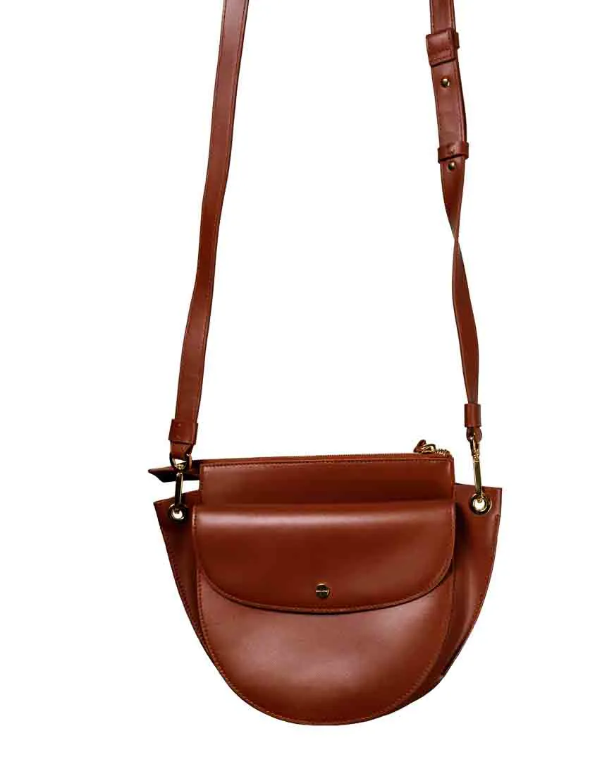 Marc o’ Polo Umhängetasche in Cognacbraun Marco Polo - Bild 4