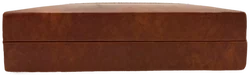 Backgammon-Spiel im Kunstlederkoffer klein - Bild 5
