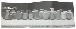 Nason & Moretti Muranoglas Antares Vase - schwarz/türkis - Bild 6