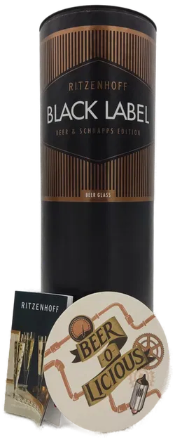 Ritzenhoff Black Label Bierglas inkl. Originalverpackung Werner Bohr - Bild 3