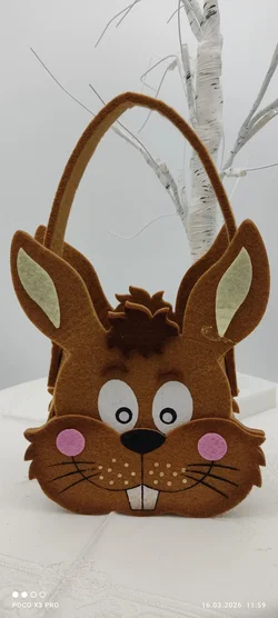 Filz-Körbchen Hase | Oster-Schatz - Bild 1