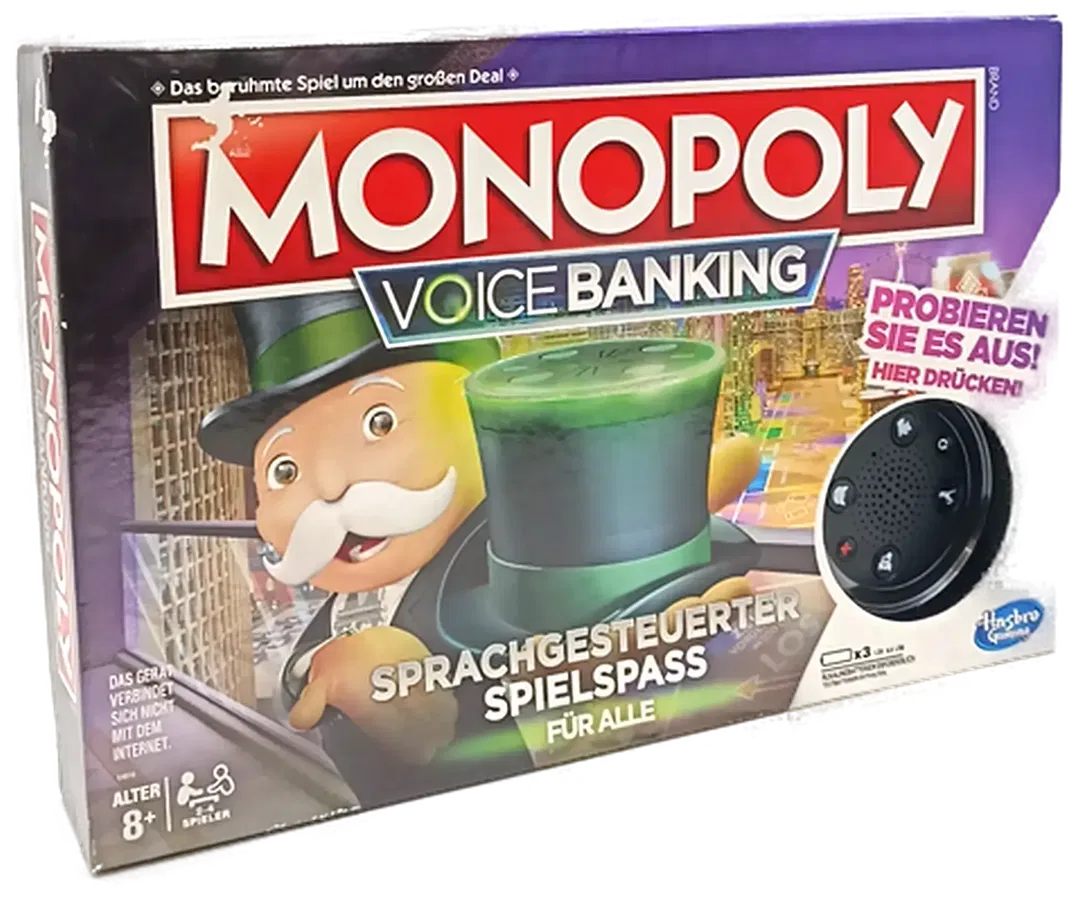 Hasbro Monopoly Voice Banking Brettspiel - Bild 4