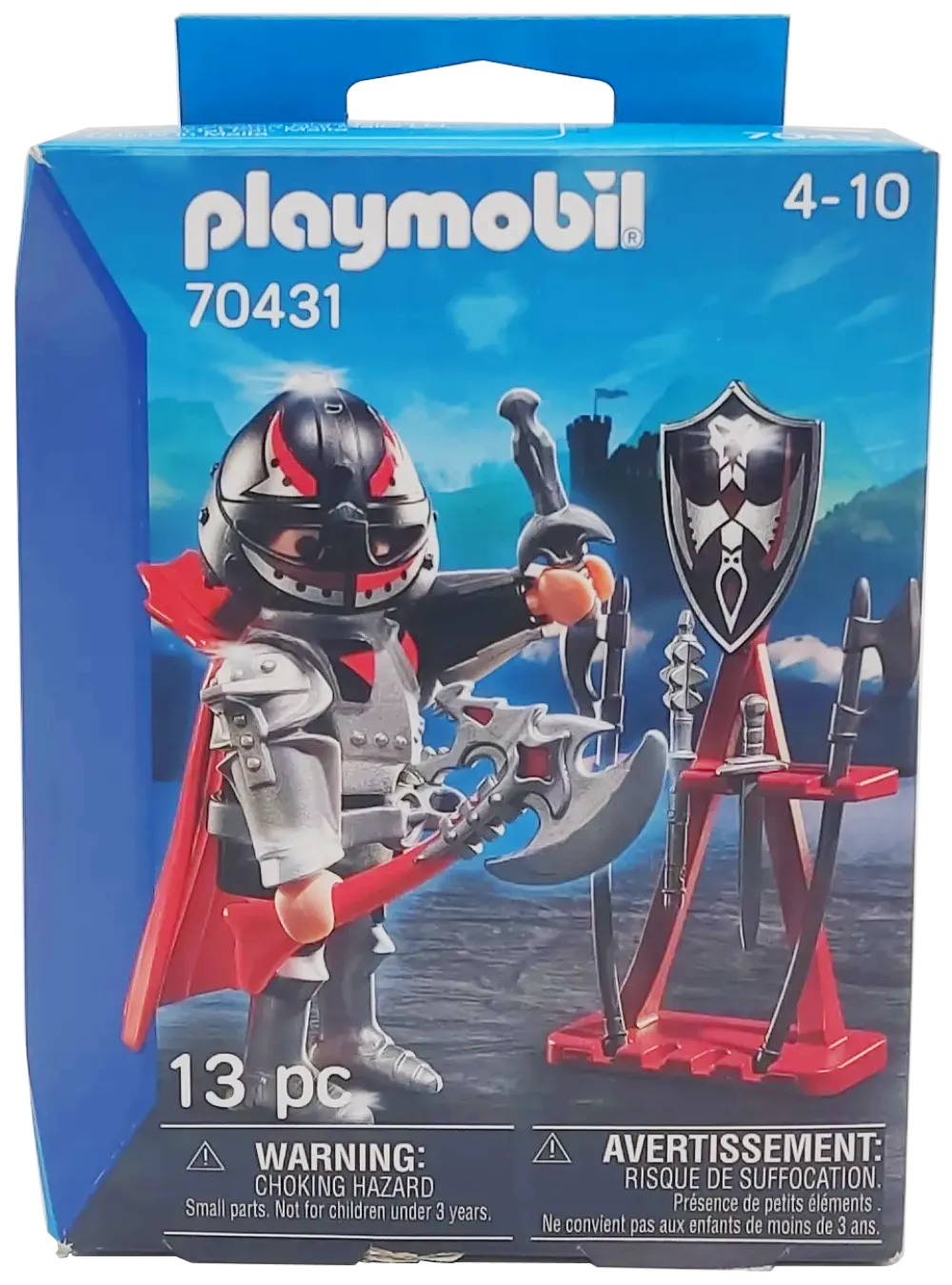 PLAYMOBIL 70431 Spielzeugfigur Axtritter mit Waffenständer - Bild 1