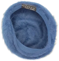 Kunstpelzmütze 'Kangol Design', blau  - Bild 5