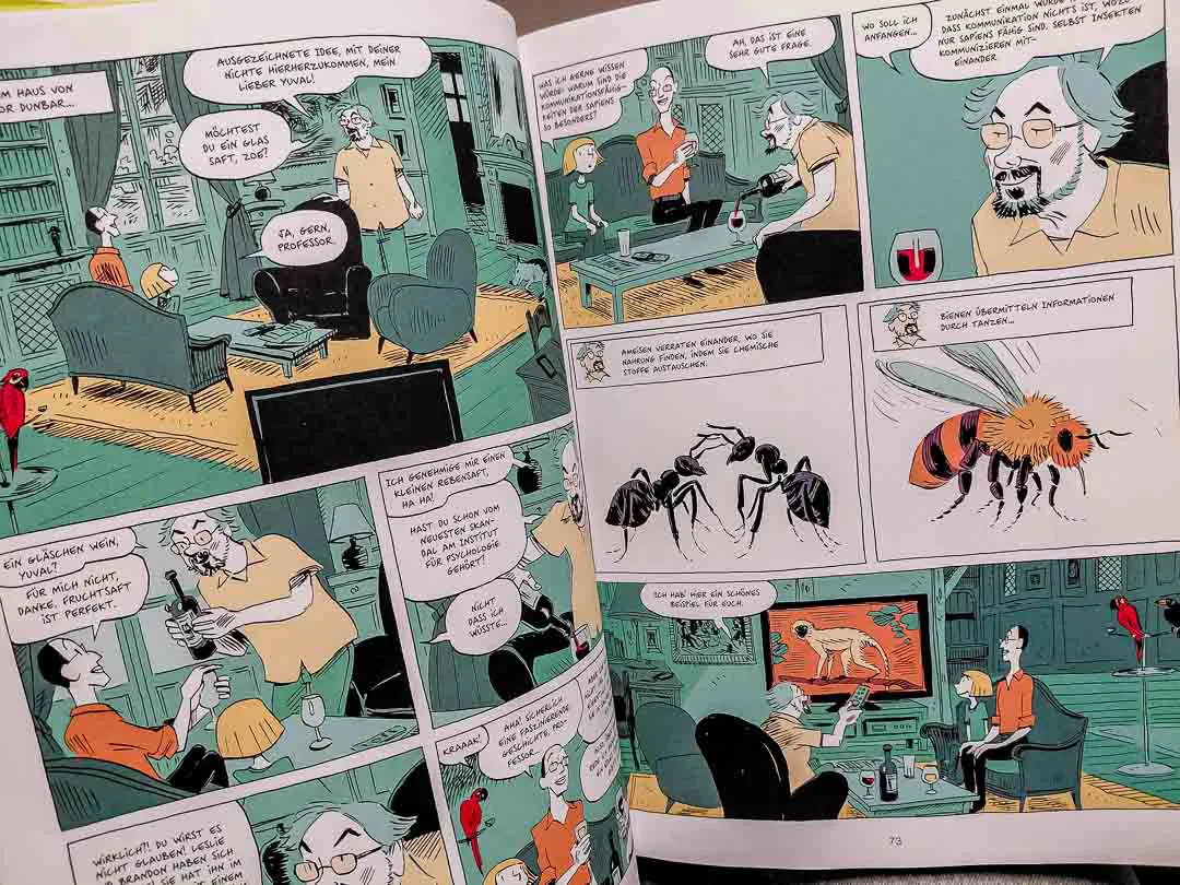 Sapiens Der Aufstieg Graphic Novel Yuval Noah Harari Hardcover – Bild 3