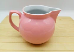 Krug kugelförmig, Wilhelmsburger Porzellan, 0,5L, rosa 