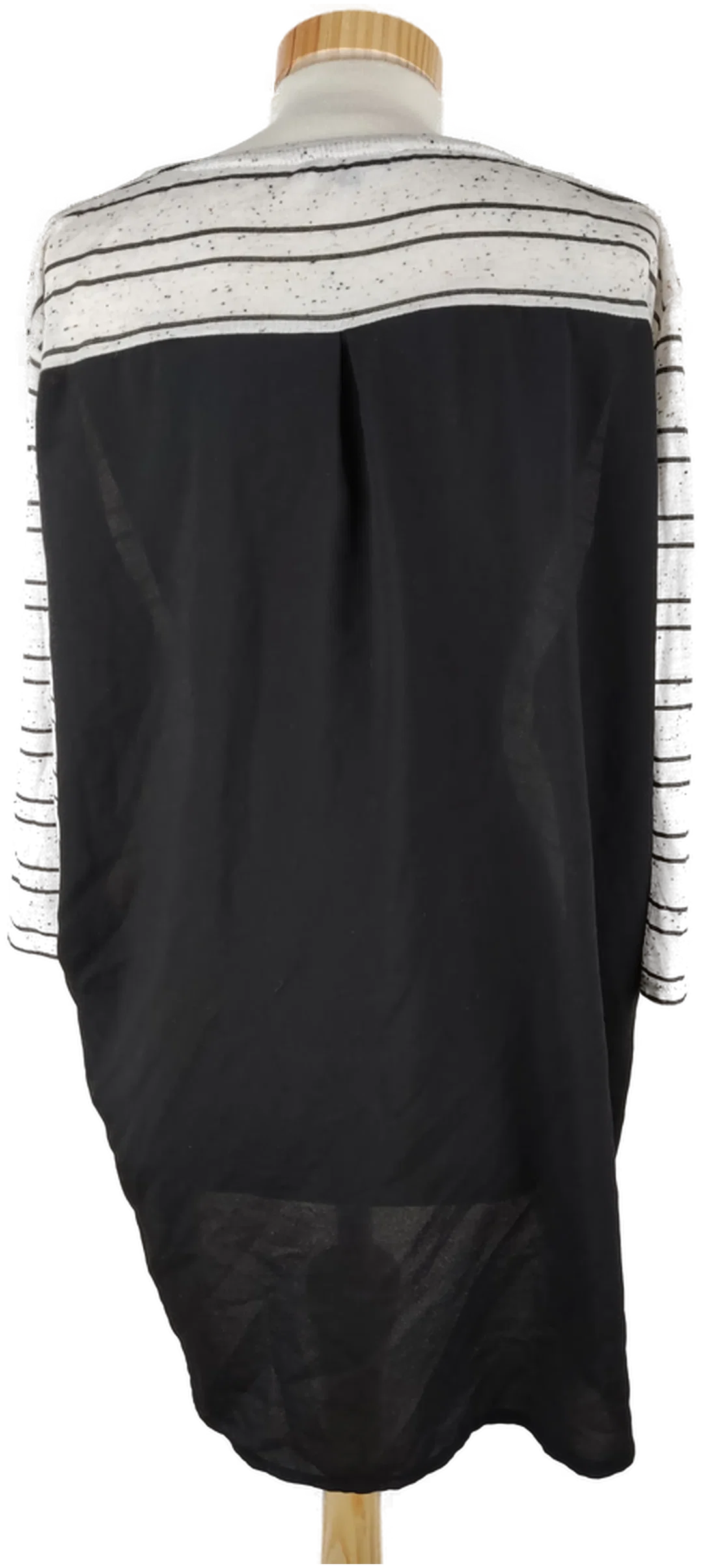 T-Shirt "Charles Vögele", dreiviertelarm mit Rundhalsausschnitt, gemustert, Größe 2XL – Bild 3