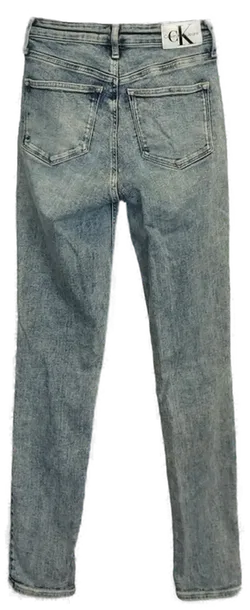Calvin Klein Damen High Rise Skinny Jeans hellblau Gr. W28 X L32 - Bild 2
