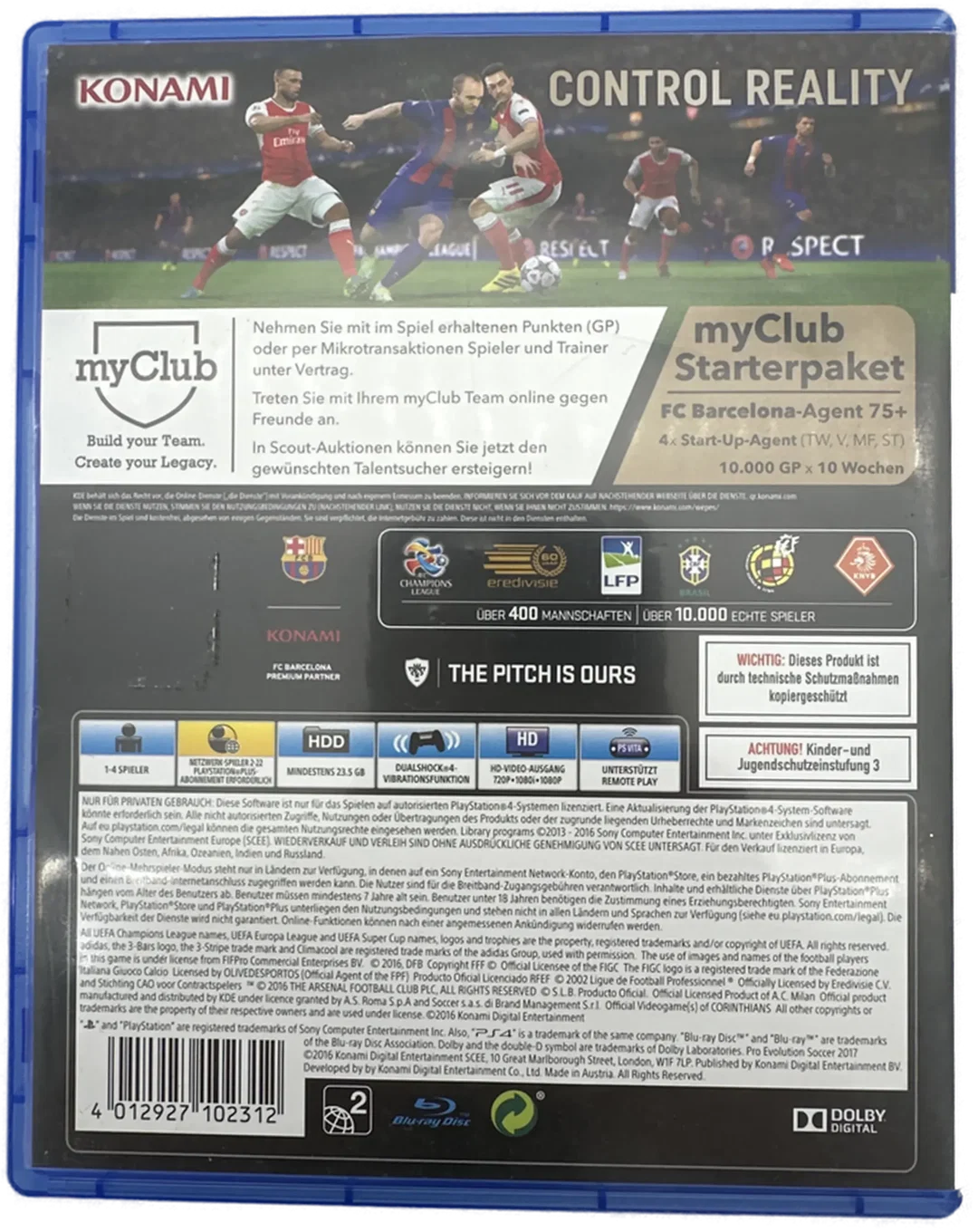 PS4 - Pes 2017 Pro Evolution Soccer – Bild 2
