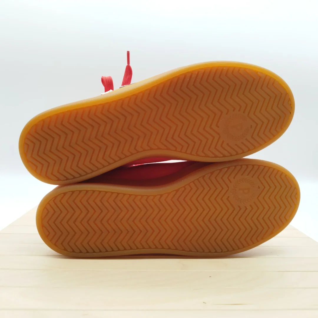 Pollini Sneaker – Rot/Weiß – Größe 38 – Retro-Stil – Bild 6