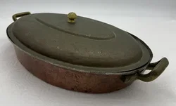 Vintage Kupferpfanne mit Deckel - Bild 3