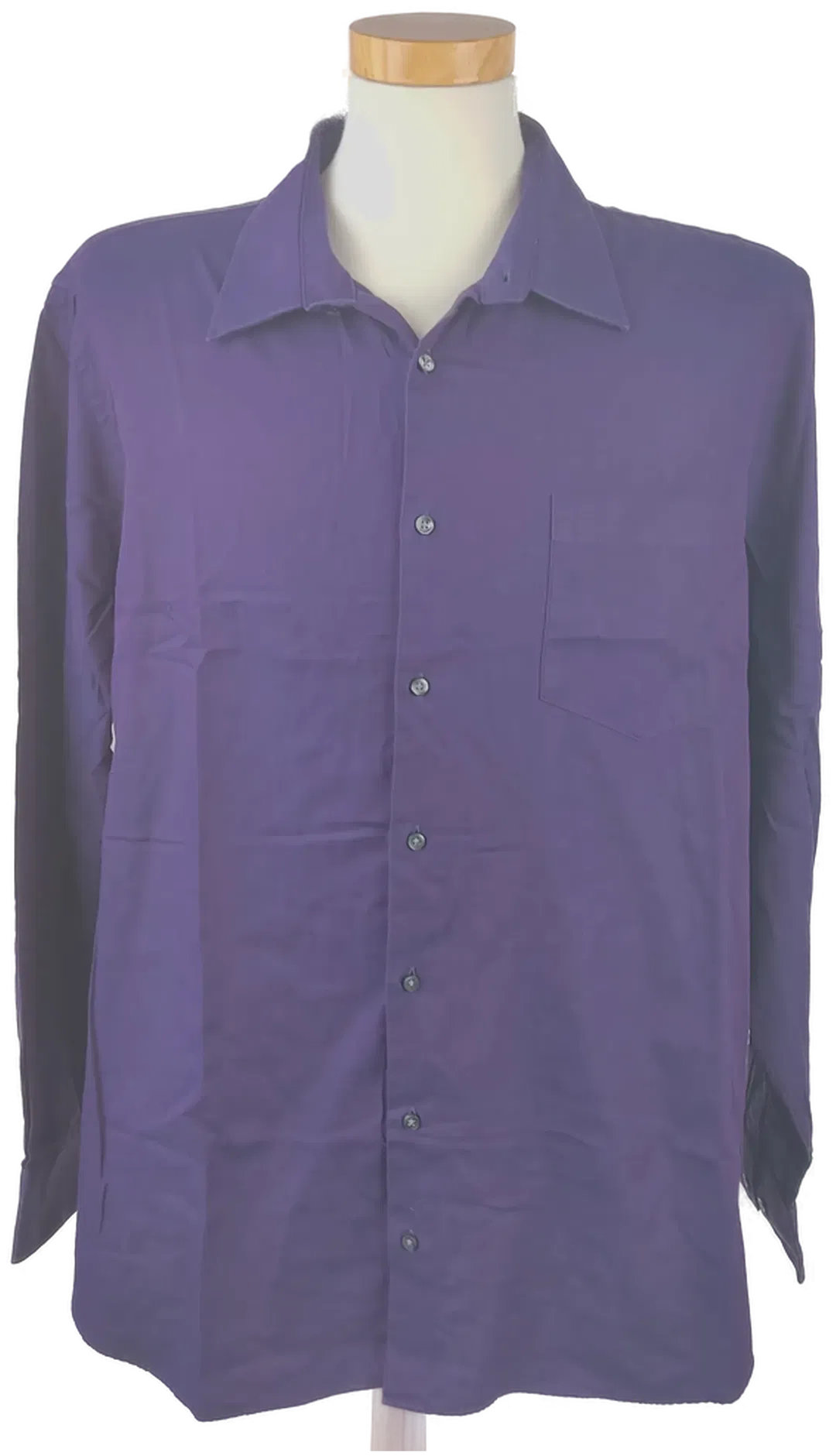 CANDA von C&A - Herrenhemd langarm - violett - Gr. XXL 45/46 - Bild 1