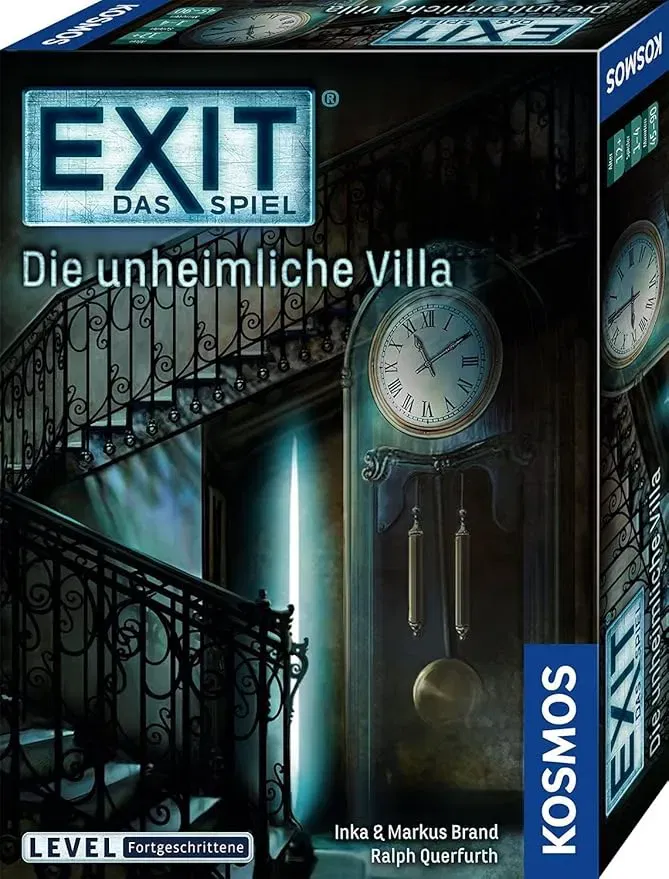 KOSMOS EXIT – Das Spiel: Die unheimliche Villa | Level Fortgeschrittene, neu & originalverschweißt - Bild 4