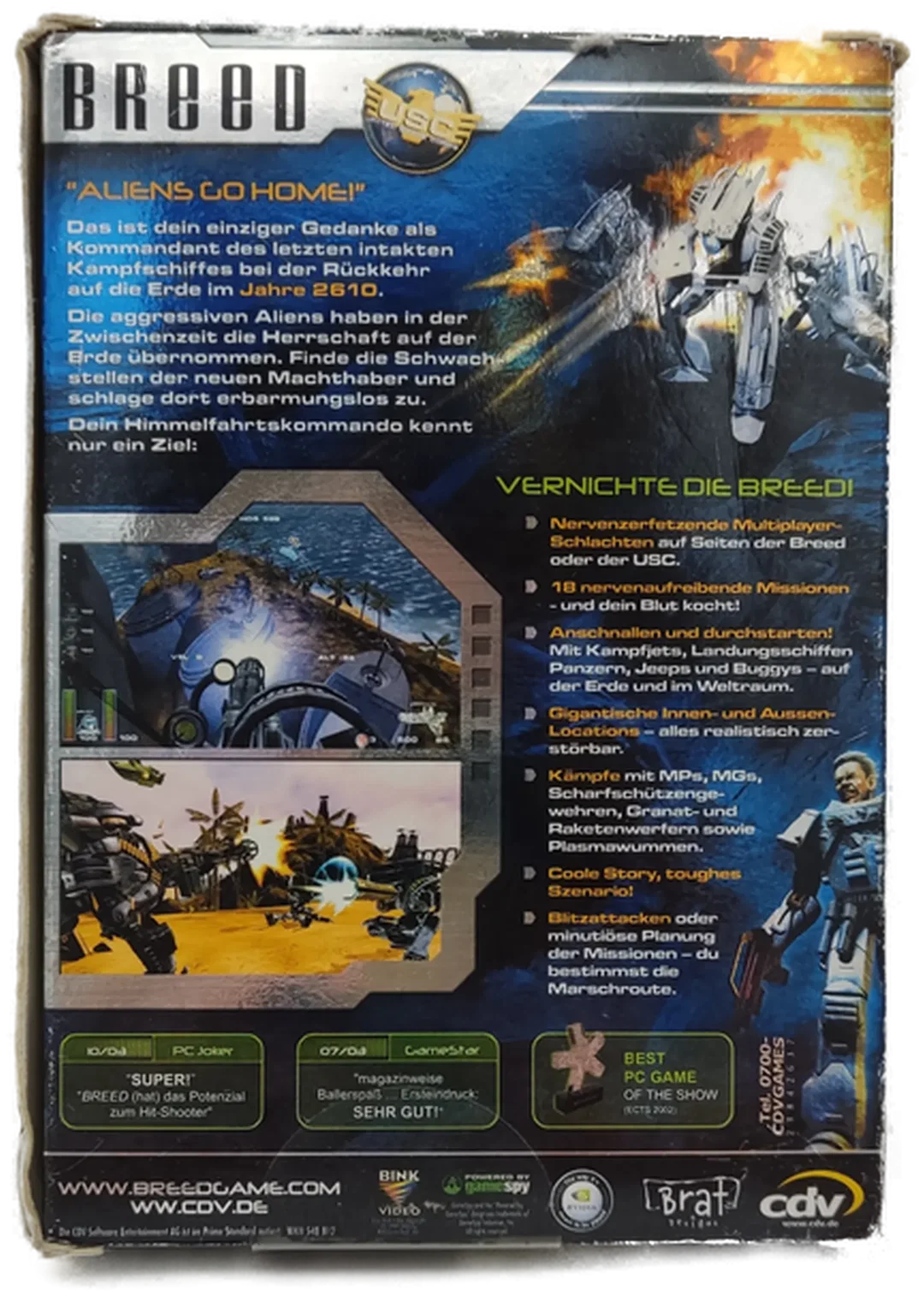 PC CD-ROM Game "Breed" – Bild 2