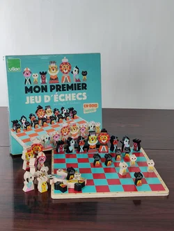 MON PREMIER JEU D´ÉCHECS - Schachspiel aus Holz für Kinder - vilac – Vorschau 1