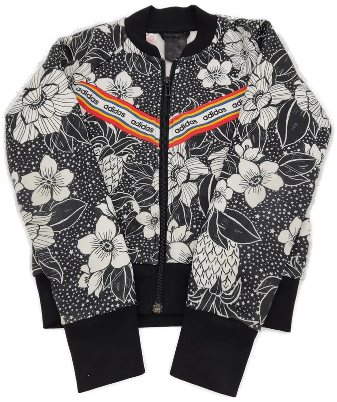 Adidas Kinder Jacke mehrfarbig Gr. 140 - Bild 1