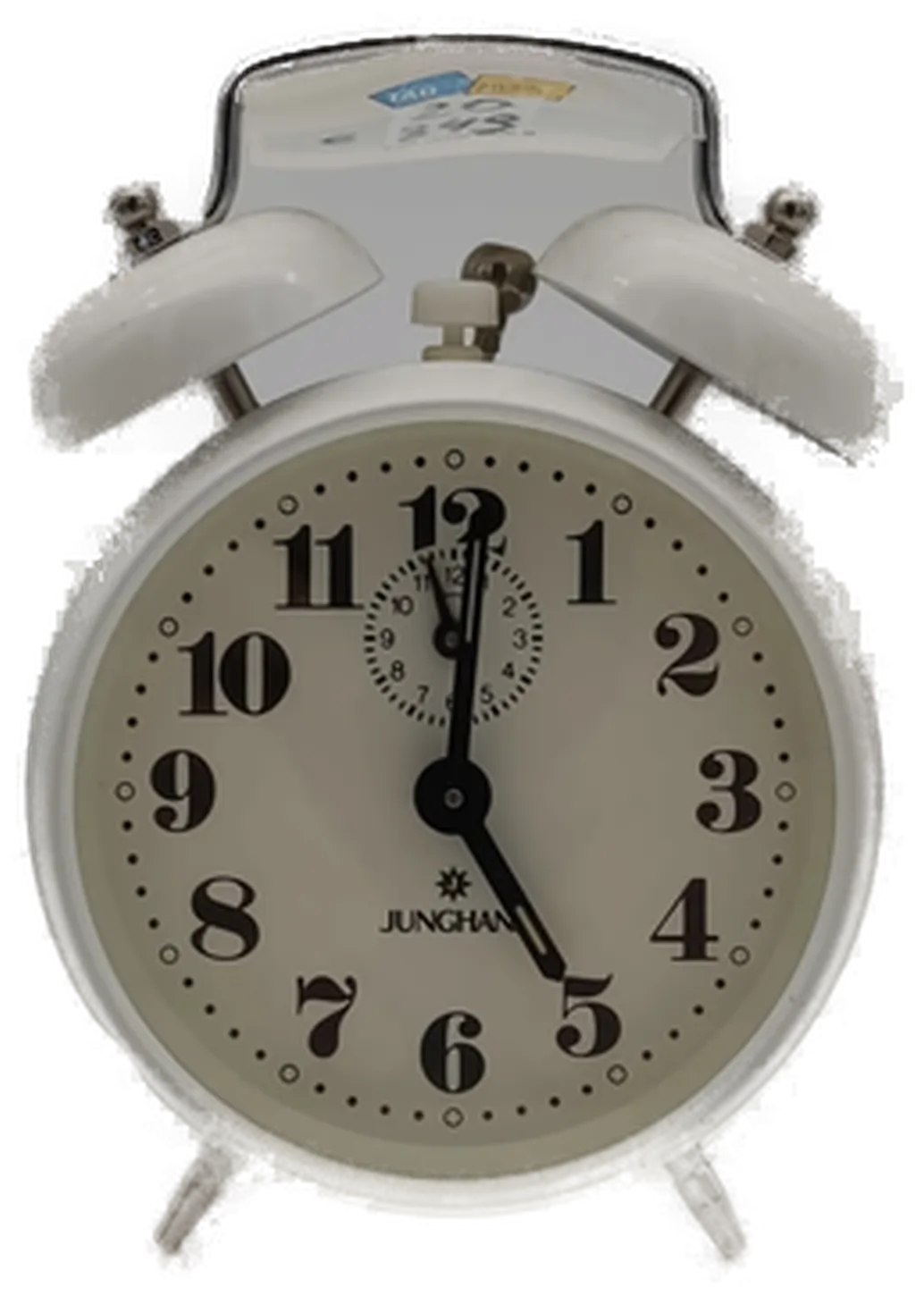 Junghans Wecker weiß nostalgisch - Bild 1