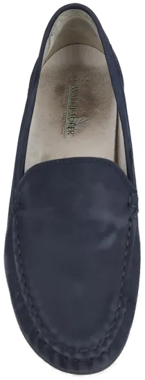 Waldläufer Damen Mokassins Leder, blau - Gr. 38 - Bild 2