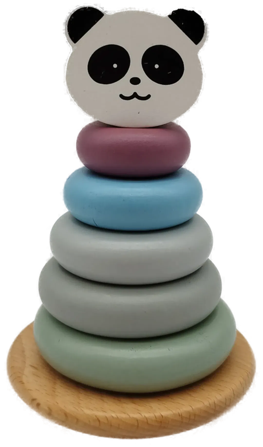 Kindsgut - Stapelturm Panda aus Holz - Bild 4