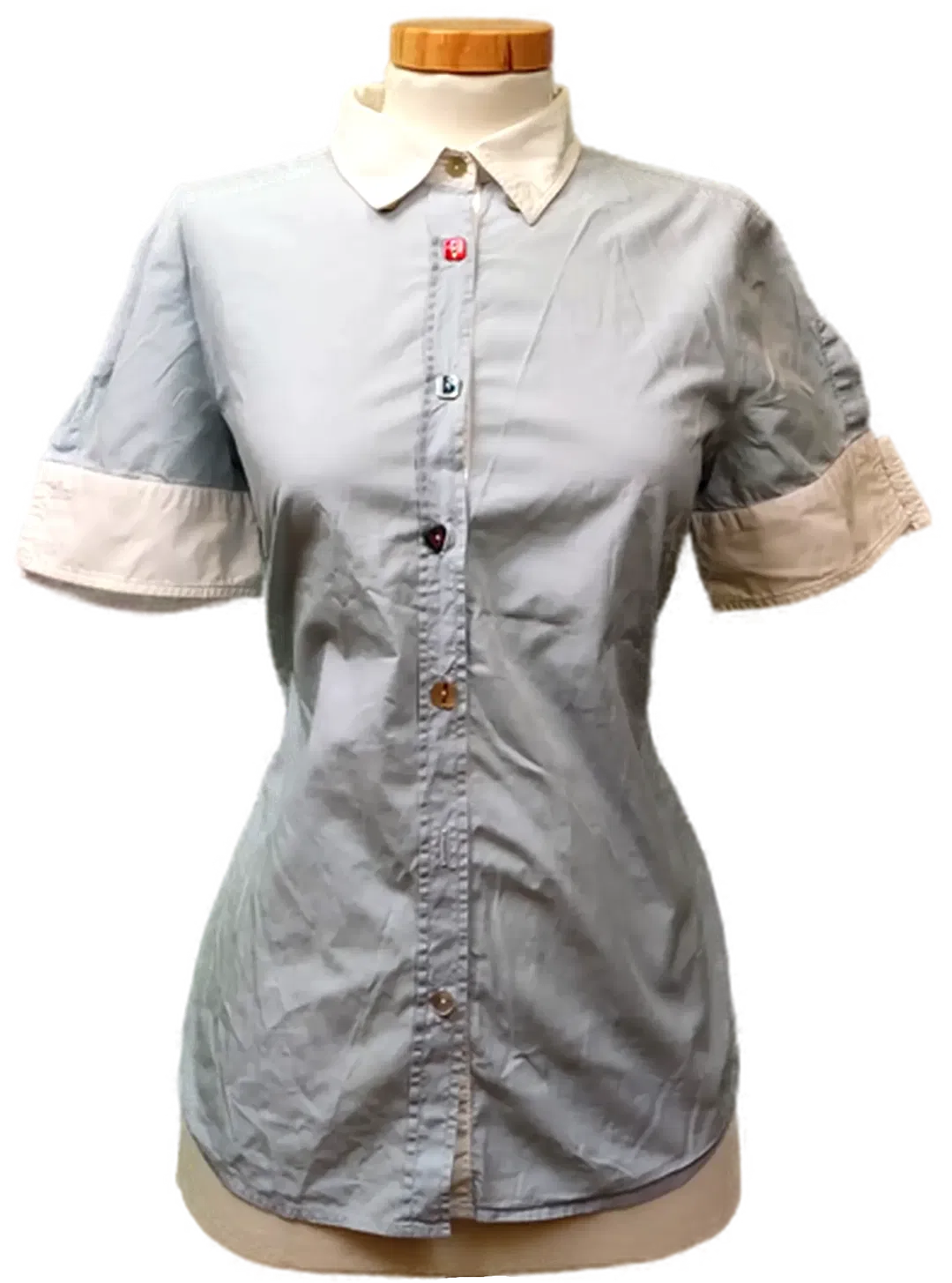 Hugo Boss Damenhemd hellblau in Gr. M - Bild 1