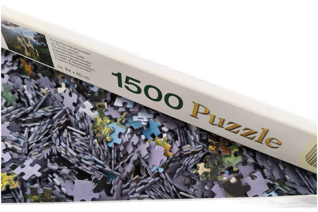Bookmark, Puzzle "Neuschwanstein", 1500 Teile – Bild 2