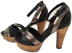Marco Tozzi Leder-Sandalette Gr.37 | Sommerabend - Bild 2